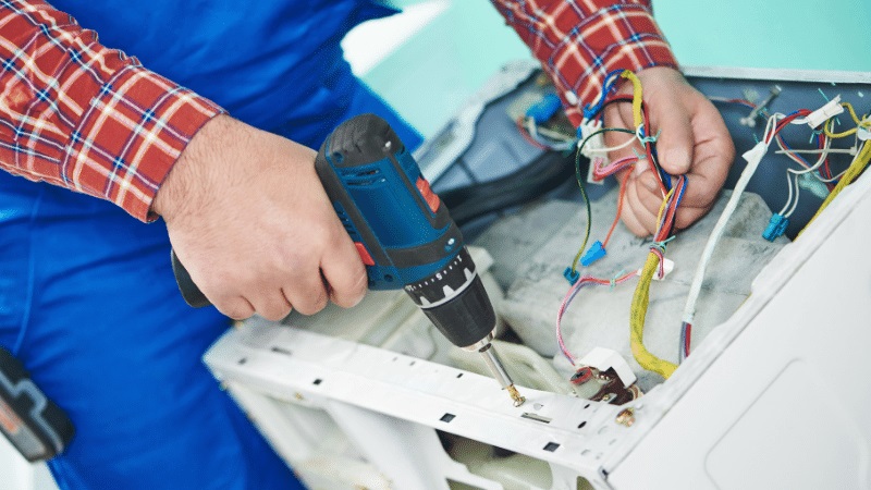 Zeytinburnu Sunny Sunny çamaşır makinesi kart tamiri – Su almama arızası orijinal parça ile giderildi. - Teknik servis örneği